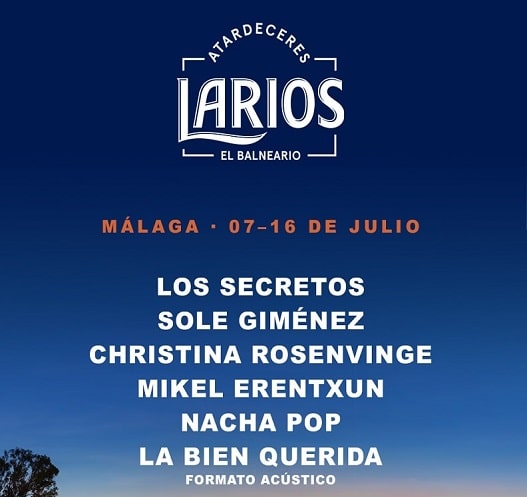 Atardeceres Larios logo