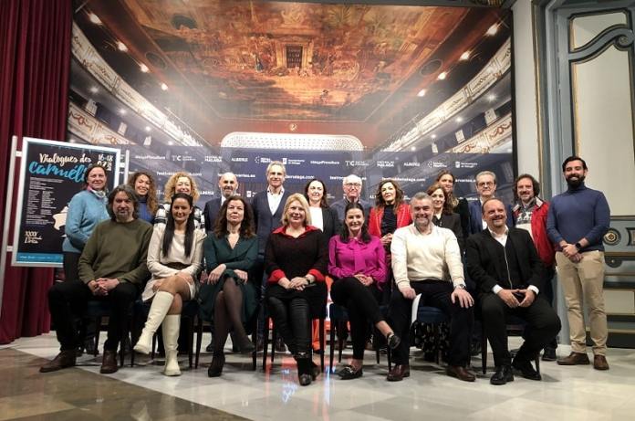 Foto de familia de la presentación de ‘Dialogues des carmélites'