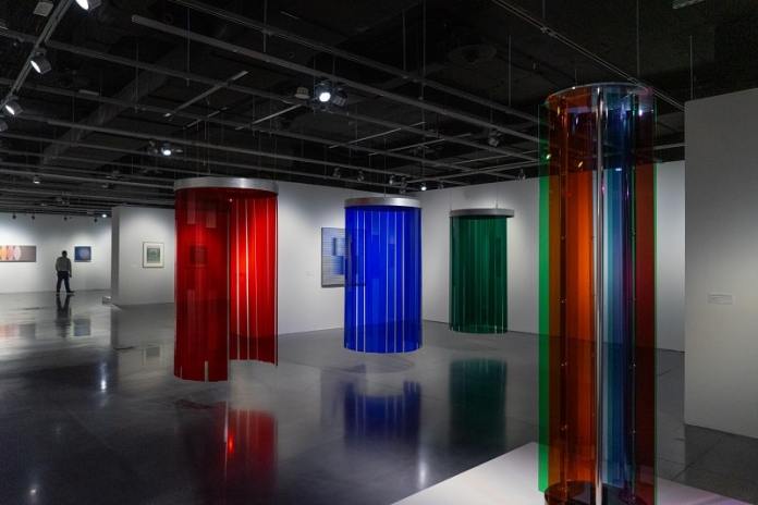 Una imagen de la muestra 'Cruz-Diez El color en movimiento'