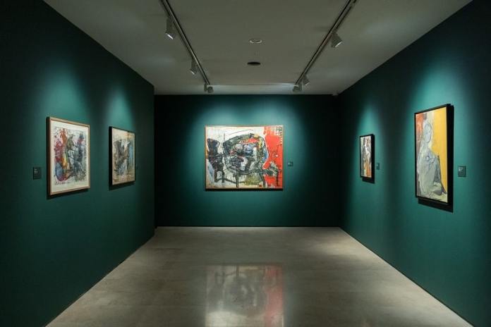 Una imagen de la exposición‘Hacia la liberación poética’, de J. Fín