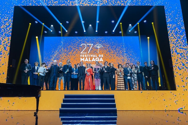 El Festival de Málaga clausura su 27ª edición con la entrega de las Biznagas de Oro a las películas ‘Segundo premio’ y ‘Radical’