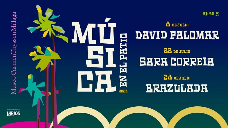Programación de Música en el Patio&nbsp;2023