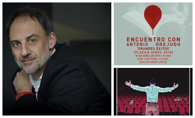 Antonio Orejudo en el ciclo ‘Encuentros con&nbsp;autores’