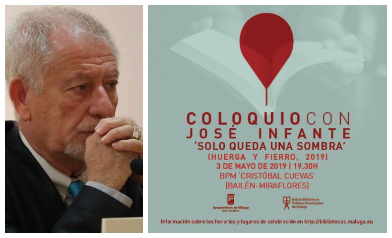 José Infante presenta ‘Solo queda una&nbsp;sombra’