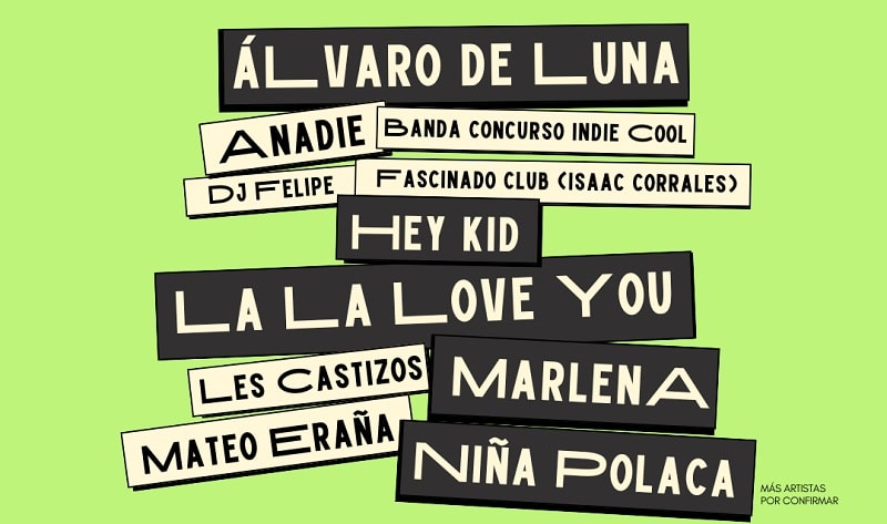 Álvaro de Luna y Marlena se suman al cartel del Galaxy Sound&nbsp;2025