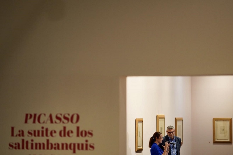 El Museo Ruso acoge la exposición ‘Picasso. La suite de los saltimbanquis’
