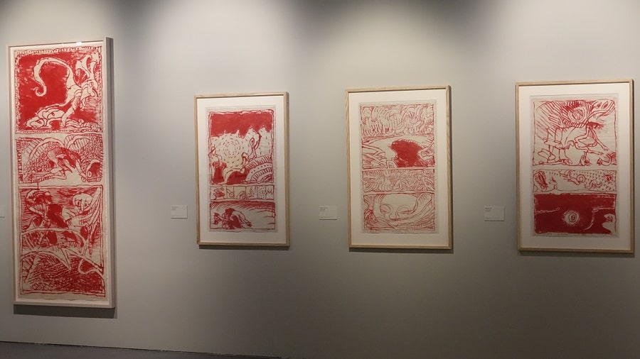 Alechinsky en el país de la&nbsp;tinta