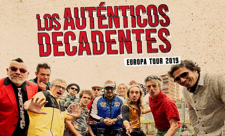 Los Auténticos Decadentes visitan Málaga por primera&nbsp;vez